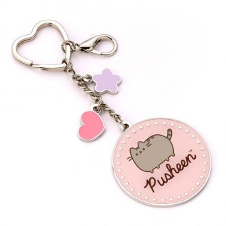 Pusheen Přívěsek na klíče Pink Name