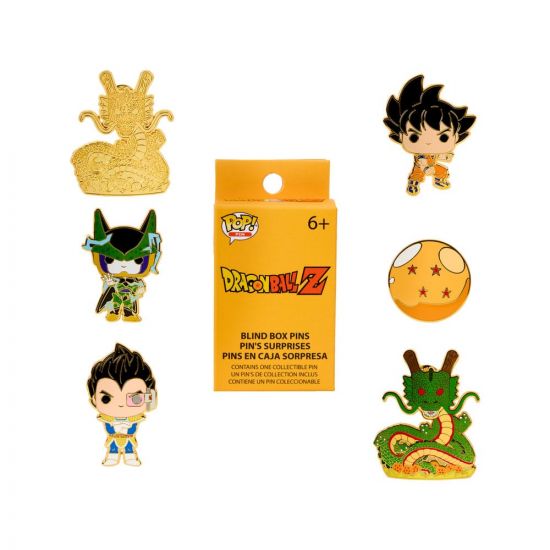 Dragon Ball Z by Loungefly Enamel Pins Blind Box Characters Disp - Kliknutím na obrázek zavřete