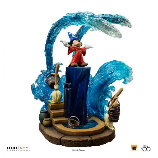 Disney Art Scale Deluxe Socha 1/10 Mickey Fantasia Deluxe 51 cm - Kliknutím na obrázek zavřete