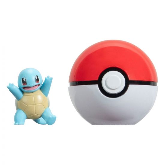 Pokémon Clip'n'Go Poké Balls Squirtle #3 & Poké Ball - Kliknutím na obrázek zavřete