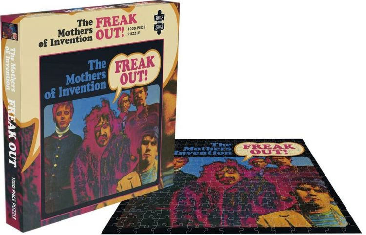 Frank Zappa: Freak Out! 1000 Piece Jigsaw Puzzle - Kliknutím na obrázek zavřete