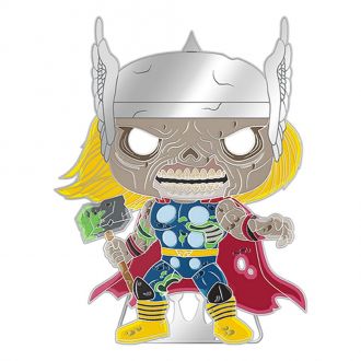 Marvel Zombie Loungefly POP! Enamel Pin Thor (Glow-in-the-Dark)