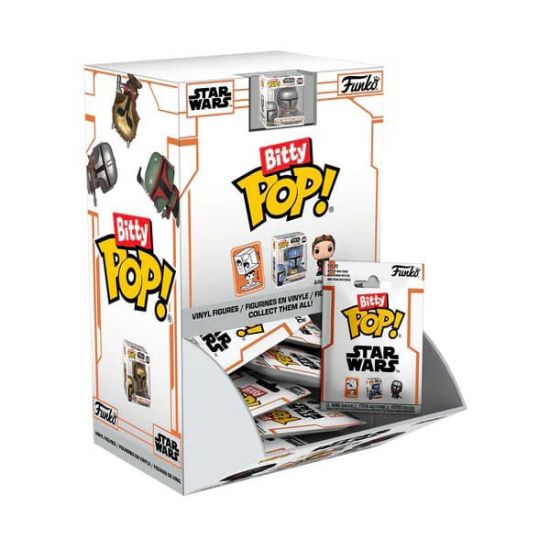 Star Wars: Mandalorian Bitty POP! Vinylová Figurka Display (36) - Kliknutím na obrázek zavřete