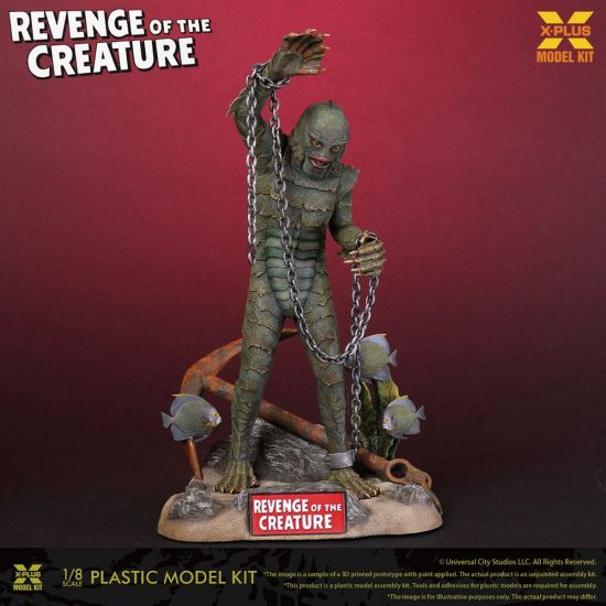 Revenge of the Creature plastový model kit 1/8 Creature 28 cm - Kliknutím na obrázek zavřete