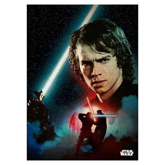 Star Wars kovový plakát Anakin Duel 32 x 45 cm - Kliknutím na obrázek zavřete