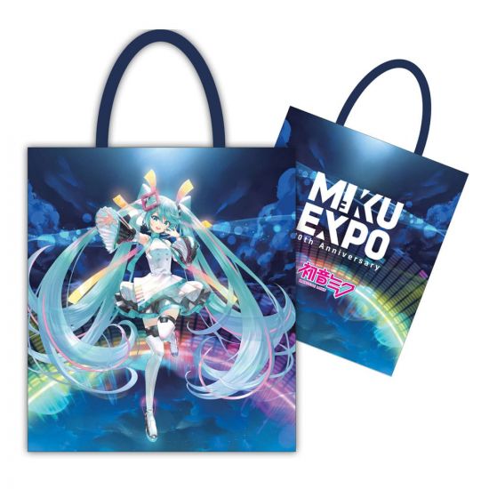 Hatsune Miku nákupní taška Miku Expo 10th Anniversary Art by Kei - Kliknutím na obrázek zavřete