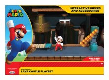 World of Nintendo Super Mario Playset Lava Castle