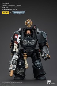 Warhammer 40k Akční figurka 1/18 Iron Hands Captain in Terminato