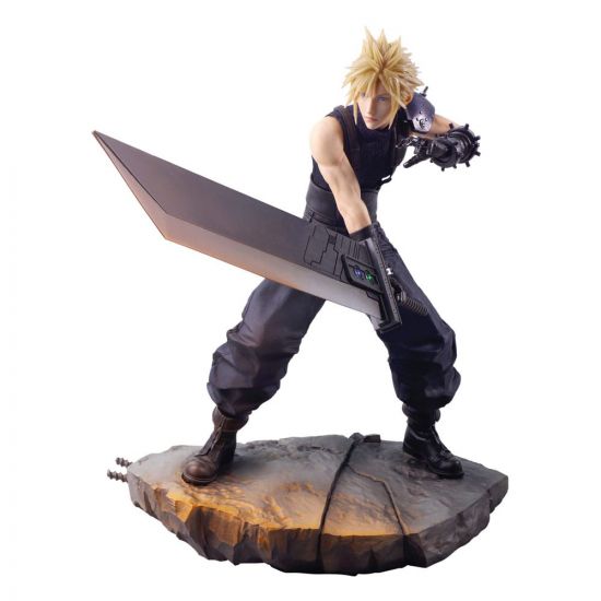 Final Fantasy VII Rebirth Static Arts Gallery Socha Cloud Strif - Kliknutím na obrázek zavřete