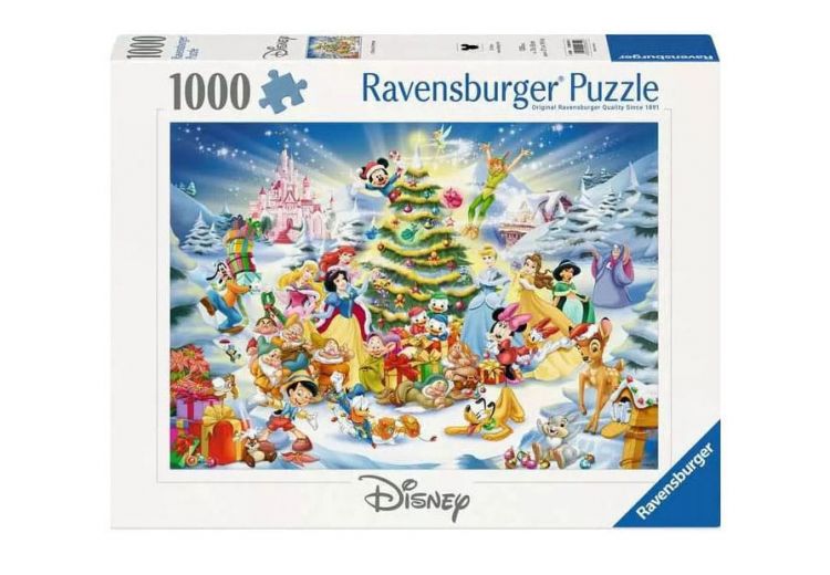 Disney skládací puzzle Disney's Christmas (1000 pieces) - Kliknutím na obrázek zavřete