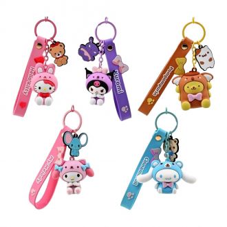 Sanrio Animal Series Přívěsek na klíče with Hand Strap Hello Kit