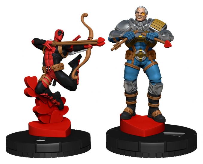 Marvel HeroClix Iconix: Cupid Deadpool an Cable - Kliknutím na obrázek zavřete