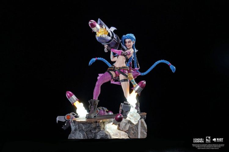 League of Legends Socha 1/6 Jinx 32 cm - Kliknutím na obrázek zavřete