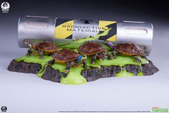 Teenage Mutant Ninja Turtles Diorama Socha 1/1 Origins 13 cm