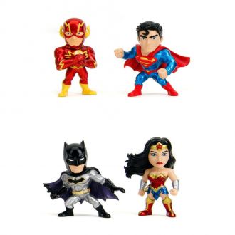 DC Comics Nano Metalfigs Diecast mini figurky 4-Pack Wave 1 4 cm