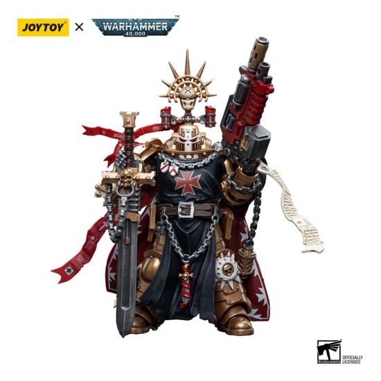 Warhammer 40k Akční figurka 1/18 Black Templars High Marshal Hel - Kliknutím na obrázek zavřete