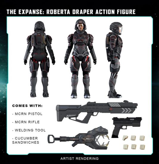 The Expanse Akční figurka Roberta Draper 20 cm - Kliknutím na obrázek zavřete