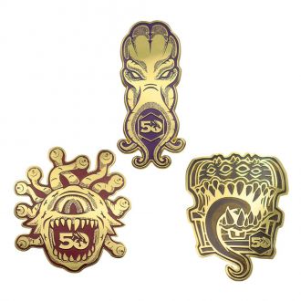 Dungeons & Dragons Pin sada placek 50th Anniversary