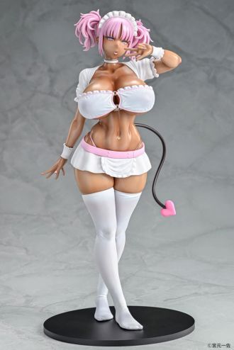 Original Character Socha 1/6 Black Gal Maid Succubus Cocoa Pink