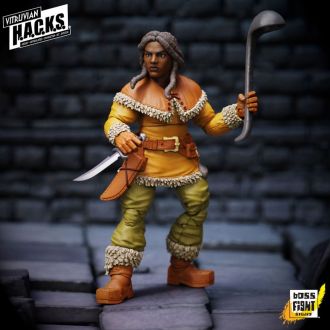 Vitruvian H.A.C.K.S. Akční figurka Dwarf Tavern Keeper Madame Ru