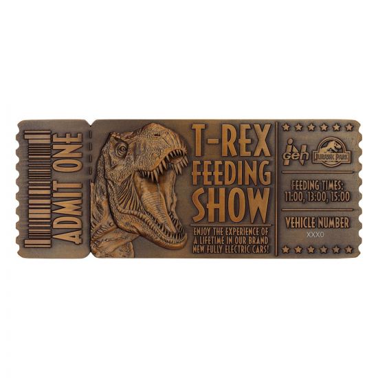 Jurassic Park Replica 1/1 Feeding Show Ticket - Kliknutím na obrázek zavřete