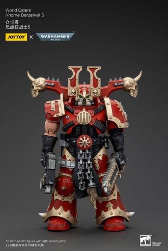 Warhammer 40k Akční figurka 1/18 World Eaters Khorne Berzerker 5