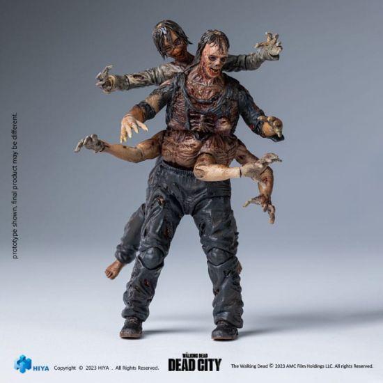 The Živí Mrtví Exquisite Mini Akční figurka 1/18 Dead City Wal - Kliknutím na obrázek zavřete