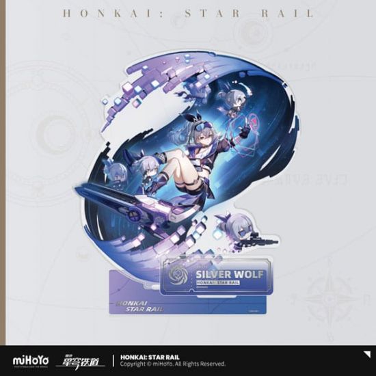 Honkai: Star Rail Acryl Figure: Silver Wolf 17 cm - Kliknutím na obrázek zavřete