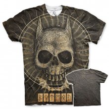 Batman t-shirt Gothic Skull Allover