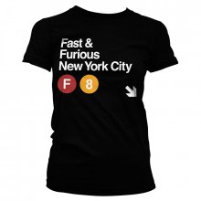 The Fate Of The Furious ladies t-shirt NYC
