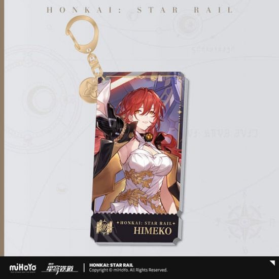 Honkai: Star Rail Character Acrylic Přívěsek na klíče Himeko 9 c - Kliknutím na obrázek zavřete