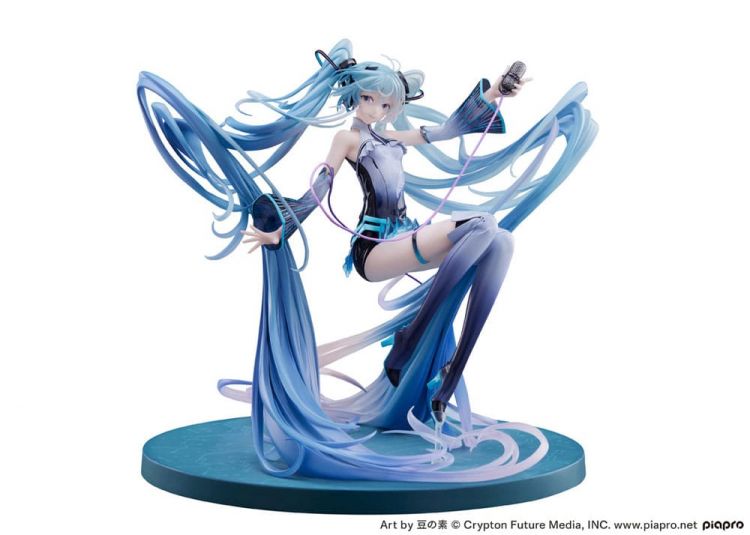 Hatsune Miku PVC Socha 1/7 Techno-Magic Ver. 25 cm - Kliknutím na obrázek zavřete