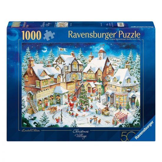 Original Ravensburger Quality skládací puzzle Christmas Village - Kliknutím na obrázek zavřete