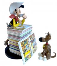 Lucky Luke: Lucky Luke and Rantanplan Stack of Comics Collector