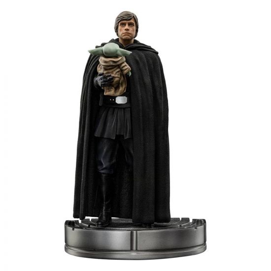 Star Wars The Mandalorian Art Scale Socha 1/10 Luke Skywalker a - Kliknutím na obrázek zavřete