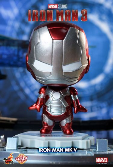 Iron Man 3 Cosbi mini figurka Iron Man Mark 5 8 cm - Kliknutím na obrázek zavřete