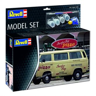 Stranger Things Model Kit Set 1/25 VW T3 Bus Surfer Boy 19 cm