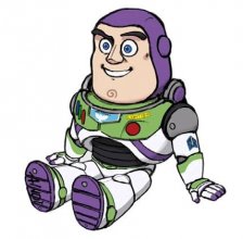 Toy Story pokladnička Buzz Lightyear 15 cm