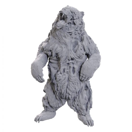 WizKids Deep Cuts Unpainted Miniature Zombie Grizzly Bear - Kliknutím na obrázek zavřete