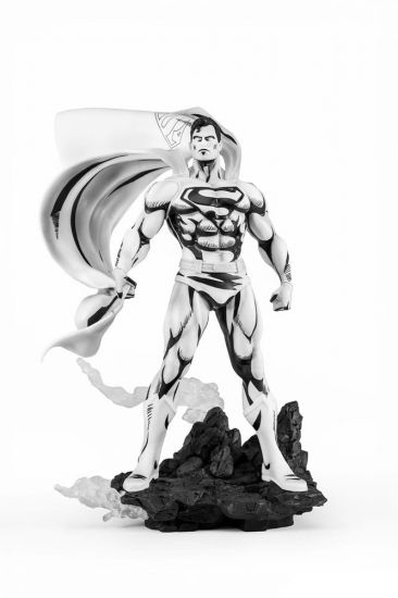 Batman PX PVC Socha 1/8 SDCC 2024 Superman Black & White Versio - Kliknutím na obrázek zavřete