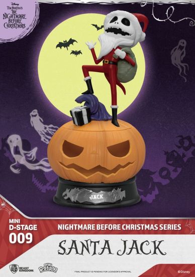 The Nightmare Before Christmas Mini Diorama Stage PVC figurka Sa - Kliknutím na obrázek zavřete