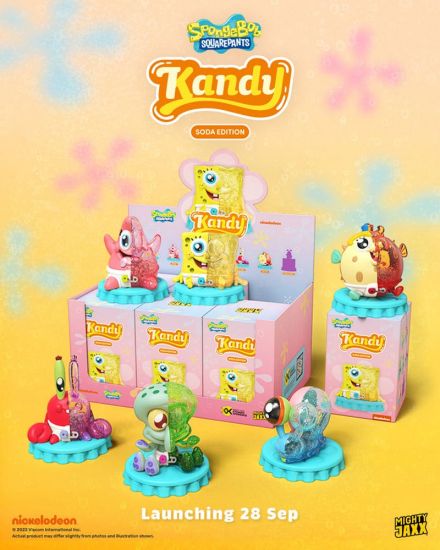 Spongebob Squarepants Blind Box Kandy x Jason Freeny Collection - Kliknutím na obrázek zavřete