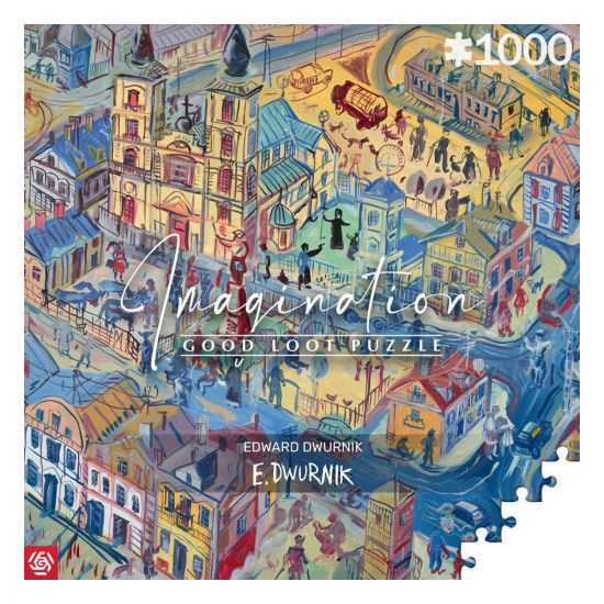 Edward Dwurnik Imagination Puzzle Radzymin (1000 pieces) - Kliknutím na obrázek zavřete