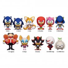 Sonic - The Hedgehog PVC Bag Clips Series 1 Display (24)