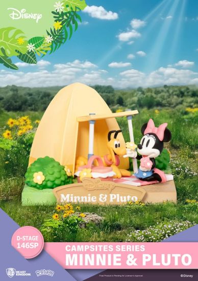 Disney D-Stage Campsite Series PVC Diorama Mini & Pluto Special - Kliknutím na obrázek zavřete