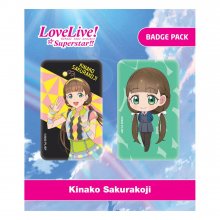 Love Live! sada odznaků 2-Pack Kinako Sakurakoji