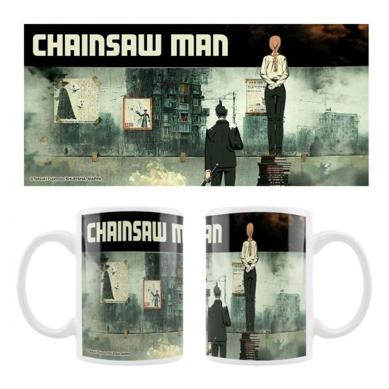 Chainsaw Man Ceramic Hrnek Makima & Aki - Kliknutím na obrázek zavřete