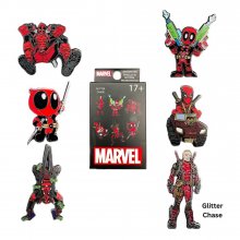 Deadpool by Loungefly Enamel Pins Blind Box Deadpool Action Disp