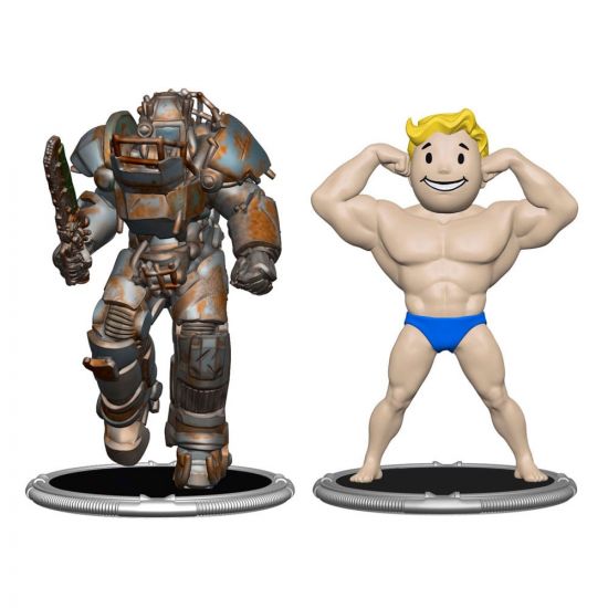 Fallout mini figurky 2-Pack Set E Raider & Vault Boy (Strong) 7 - Kliknutím na obrázek zavřete