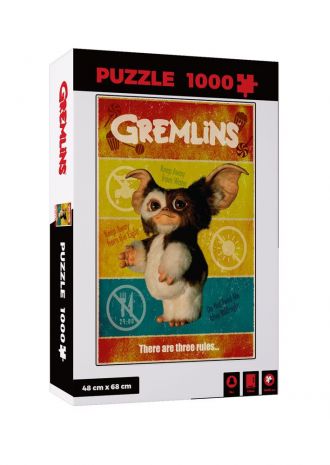 Gremlins skládací puzzle There Are Three Rules
